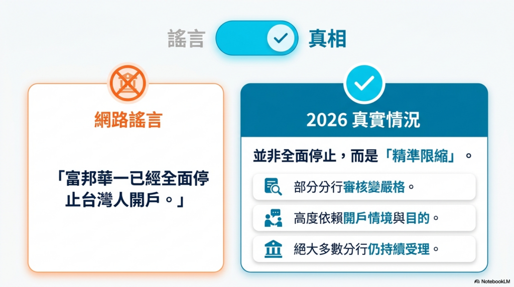富邦華一銀行開戶完整指南:台灣人申辦條件、據點查詢、常見問題一次看懂(2026) 2026_富邦華一開戶